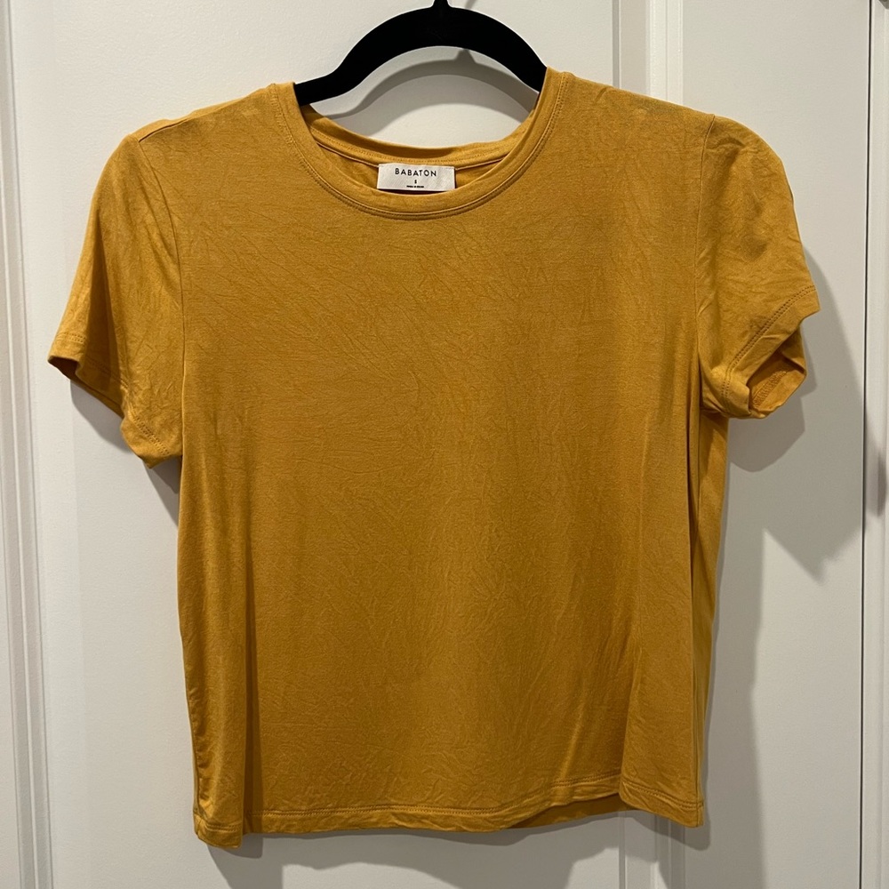 Babaton top, size small. Tags removed but never worn